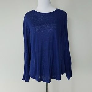 Marc Jacobs blue long sleeve shirt